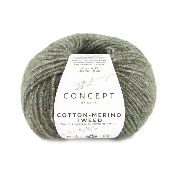 Concept by Katia : Cotton Merino Tweed